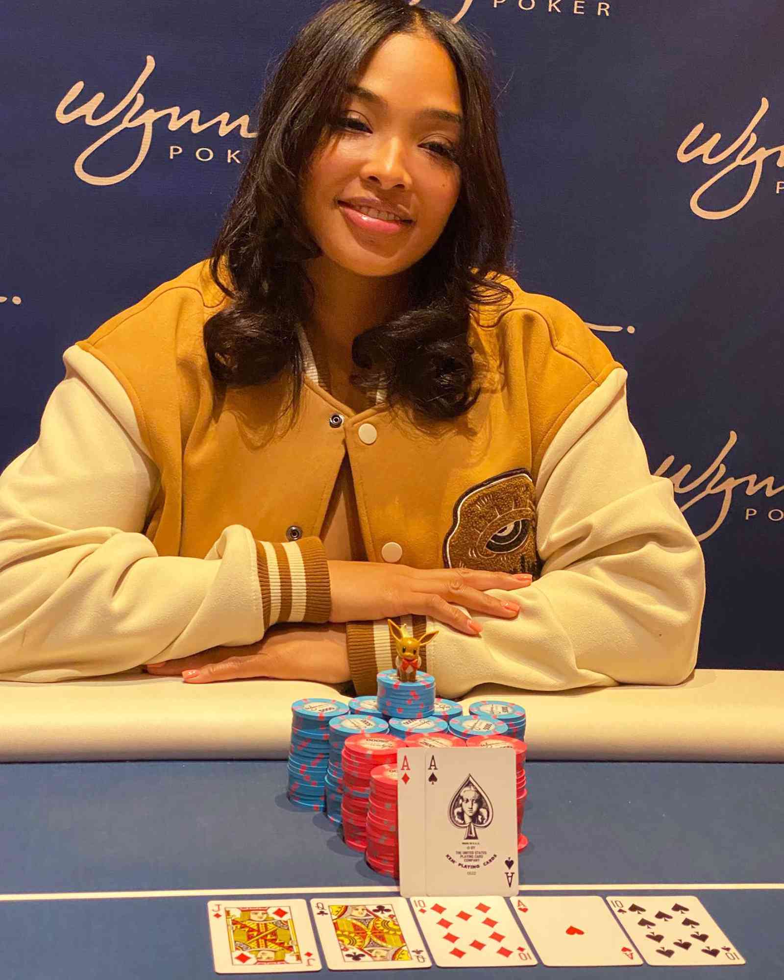 Princess Love at a poker tournament at the WYNN in Las Vegas.