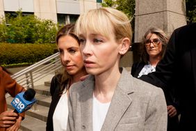 Sherri Papini leaves the federal courthouse after her arraignment in Sacramento, CA on April 13, 2022.