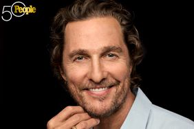 People 50th Anniversary MATTHEW McCONAUGHEY Photographed 12/6/23 at Jennifer Hudson's studio in Burbank, CA.