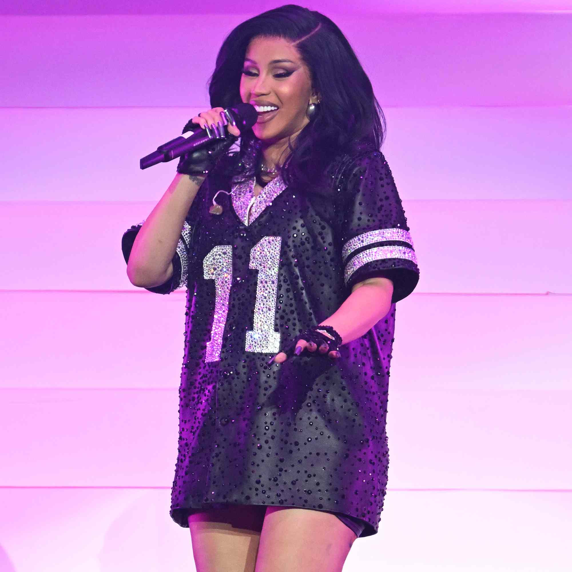 Cardi B at BET Experience 2024 at Crypto.com Arena on June 28, 2024 in Los Angeles, California.