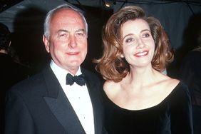 James Ivory and Emma Thompson during "Vogue Magazine 100th Anniversary" - April 2, 1992 at New York Public Library in New York City, New York, United States