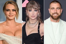 Cara Delevingne, Taylor Swift, Travis Kelce