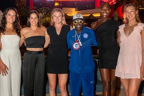 Flavor Flav and Olympic Water Polo Team Party Together in Las Vegas