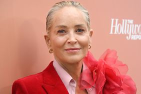 Sharon Stone attends The Hollywood Reporter Raising Our Voices DEIA Luncheon at Wallis Annenberg GenSpace on May 31, 2023 in Los Angeles, California.
