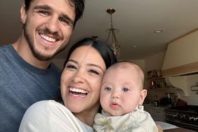 Joe Locicero and Gina Rodriguez and their son Charlie.