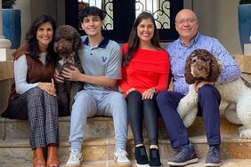 Nikki Haley with her husband Michael Haley and their kids, Rena and Nalin