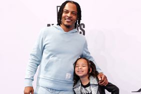 T.I. and daughter Heiress Harris arrive for the 2024 BET Awards at the Peacock theatre in Los Angeles, June 30, 2024. 