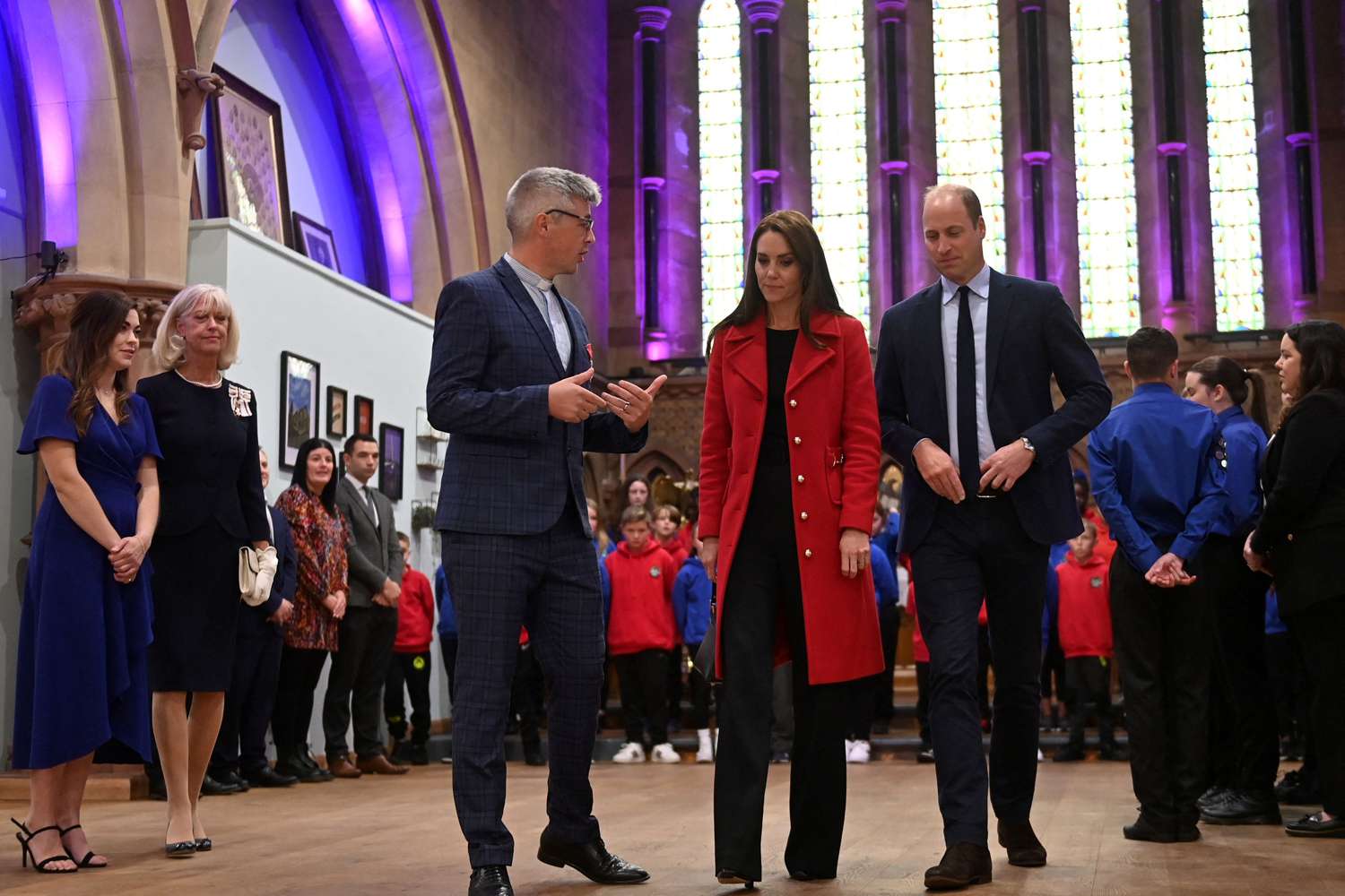 The Prince And Princess Of Wales Visit Wales