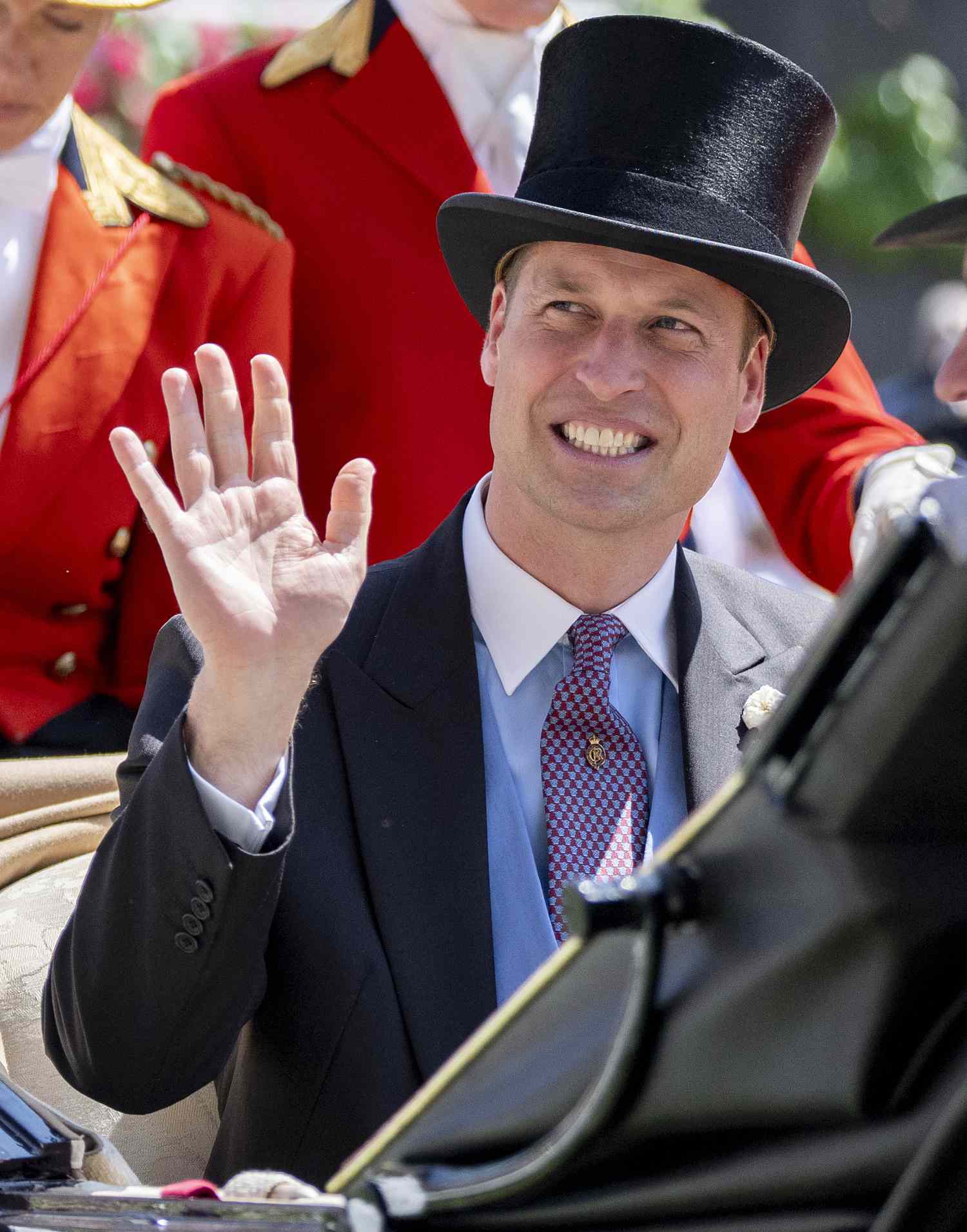 Prince William, Prince of Wales attends day four of Royal Ascot 2023 