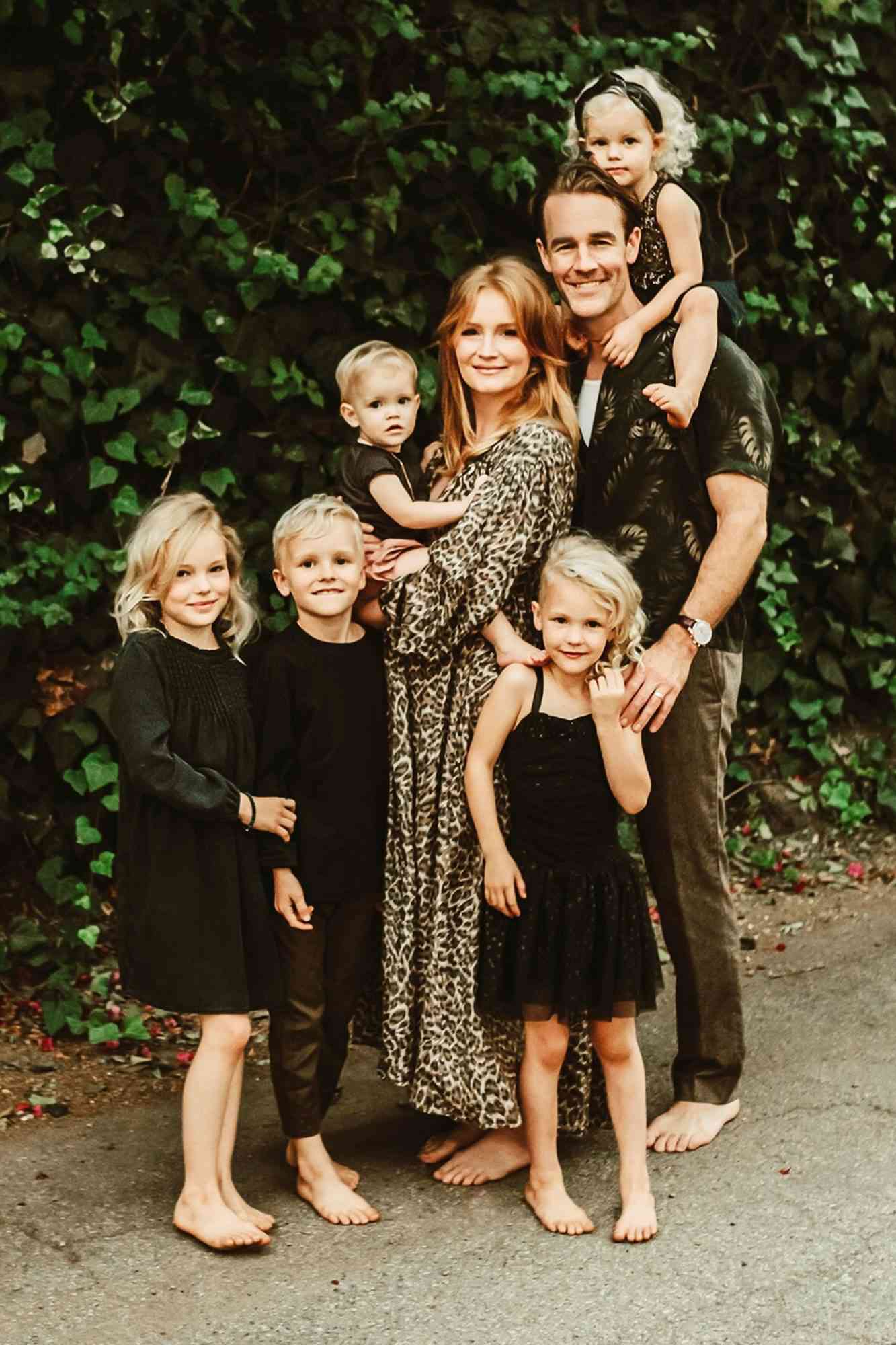 James Van Der Beek family