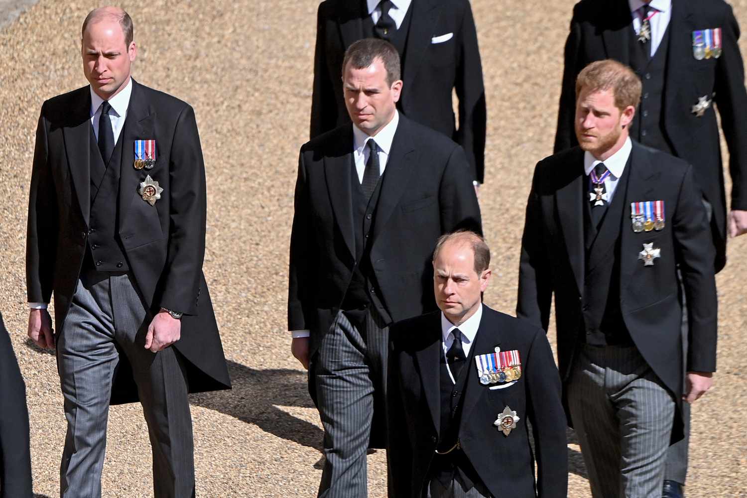 The Funeral Of Prince Philip, Duke Of Edinburgh Is Held In Windsor