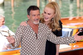 Nicole Kidman and Antonio Banderas are seen at the 81st Venice International Film Festival 