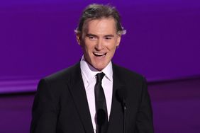 Billy Crudup accepts the Outstanding Supporting Actor in a Drama Series award for âThe Morning Show onstage during the 76th Primetime Emmy Awards at Peacock Theater on September 15, 2024 in Los Angeles, California.