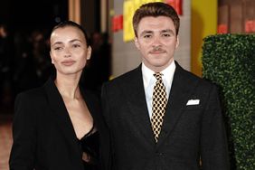 Rocco Ritchie, Olivia Monjardin attends the premiere of the Netflix series The Gentlemen at the Theatre Royal Drury Lane, London. 