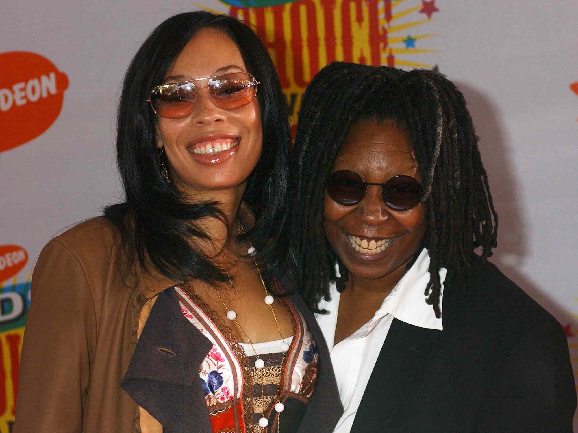 Whoopi Goldberg and Alex Martin during Nickelodeon's 19th Annual Kids' Choice Awards