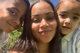 Lauren London and her kids Kameron and Kross. 