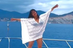 Salma Hayek Boat Video