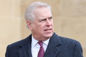 Prince Andrew, Duke of York attends the Thanksgiving Service for King Constantine of the Hellenes at St George's Chapel on February 27, 2024 in Windsor, England. Constantine II, Head of the Royal House of Greece, reigned as the last King of the Hellenes from 6 March 1964 to 1 June 1973, and died in Athens at the age of 82.