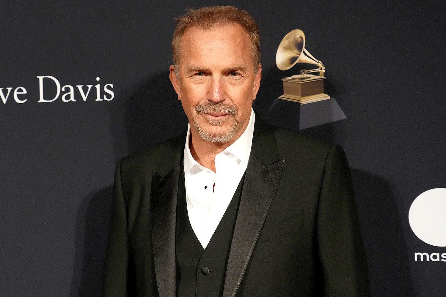 Kevin Costner attends the Pre-GRAMMY Gala & GRAMMY Salute To Industry Icons