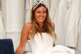 Kelly Killoren Bensimon chooses a wedding gown at Kleinfeld on May 30, 2024 