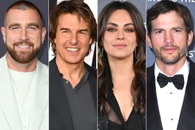 Travis Kelce, Tom Cruise, Mila Kunis, Ashton Kutcher