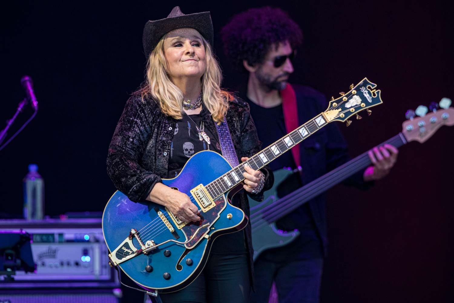 Melissa Etheridge performs on stage at The Rady Shell at Jacobs Park on July 23, 2024 in San Diego, California. 