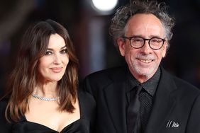 Monica Bellucci and Tim Burton attend a red carpet for the movie "Maria Callas: Lettere E Memorie" during the 18th Rome Film Festival on October 20, 2023 in Rome, Italy. 