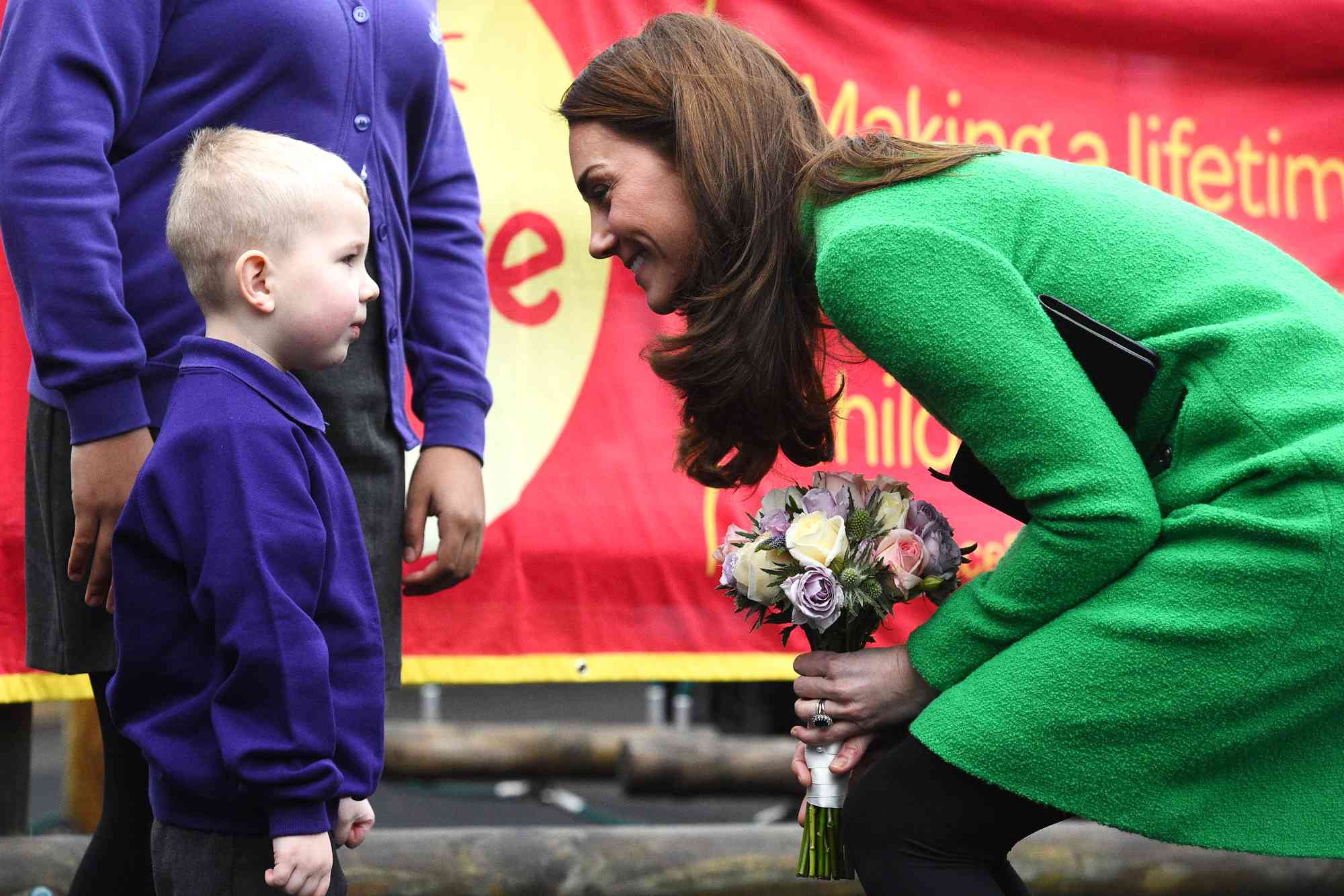 Duchess of Cambridge visits London schools