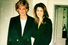 Princess Diana Cindy Crawford undated instagram