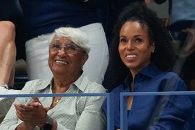 Valerie Washington and Kerry Washington new york us open tennis 08 26 24