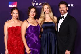 Charlotte Connick, Sarah Kate Connick, Georgia Tatum Connick and Harry Connick Jr. attend the 2024 AACTA Awards on February 10, 2024 in Gold Coast, Australia. 