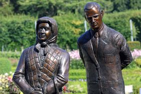 New Statue of Queen Elizabeth and Prince Philip Proves Polarizing