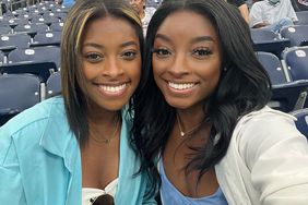 Simone Biles and Adria Biles