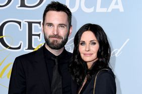 Johnny McDaid and Courteney Cox