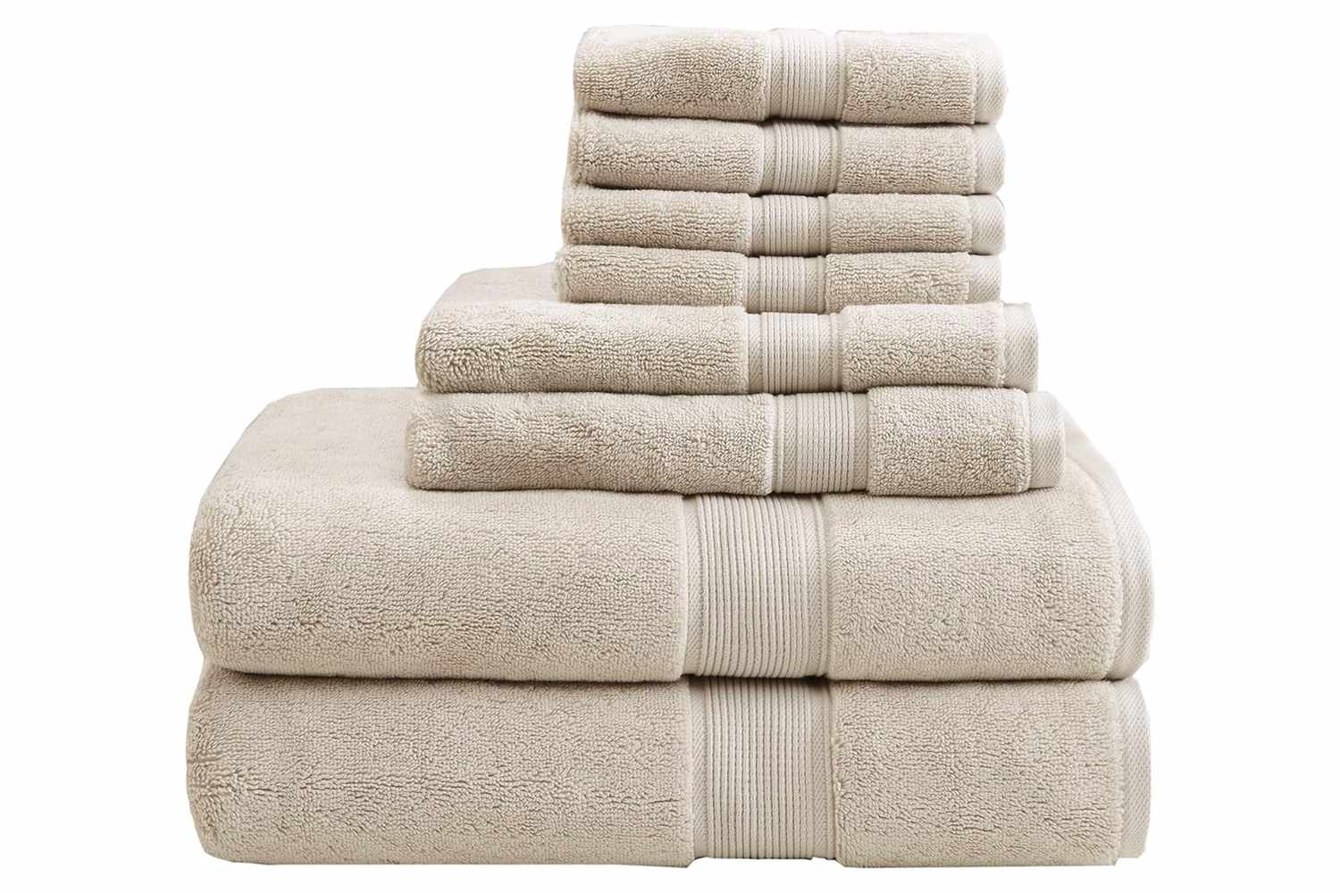 Madison Park Signature 800GSM 100% Cotton Luxury Bath Towels