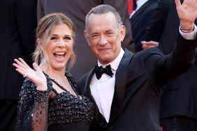 Tom Hanks and Rita Wilson during the 76th annual Cannes film festival