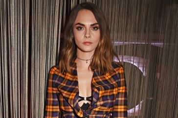 Cara Delevingne attends a gala performance celebrating the new cast of "Cabaret At The Kit Kat Club" 