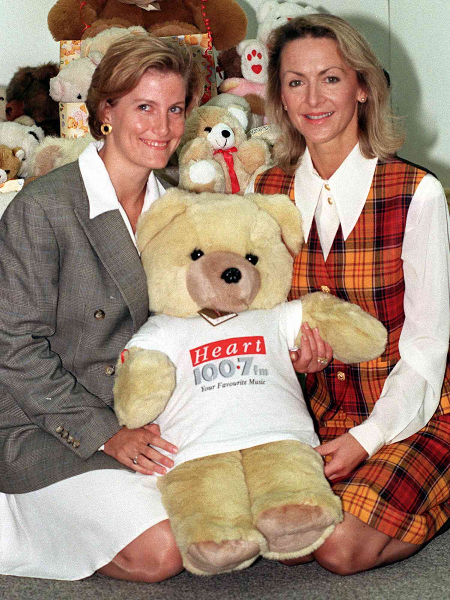 SOPHIE RHYS-JONES AND LADY COBHAM (RIGHT) LAUNCH THE FIRST STEPS APPEAL CHARITY FOR TODDLERS IN BIRMINGHAM