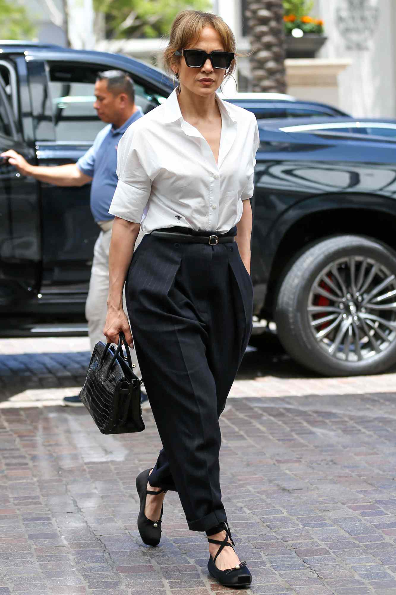 Jennifer Lopez is seen on June 29, 2024 in Los Angeles, California. 