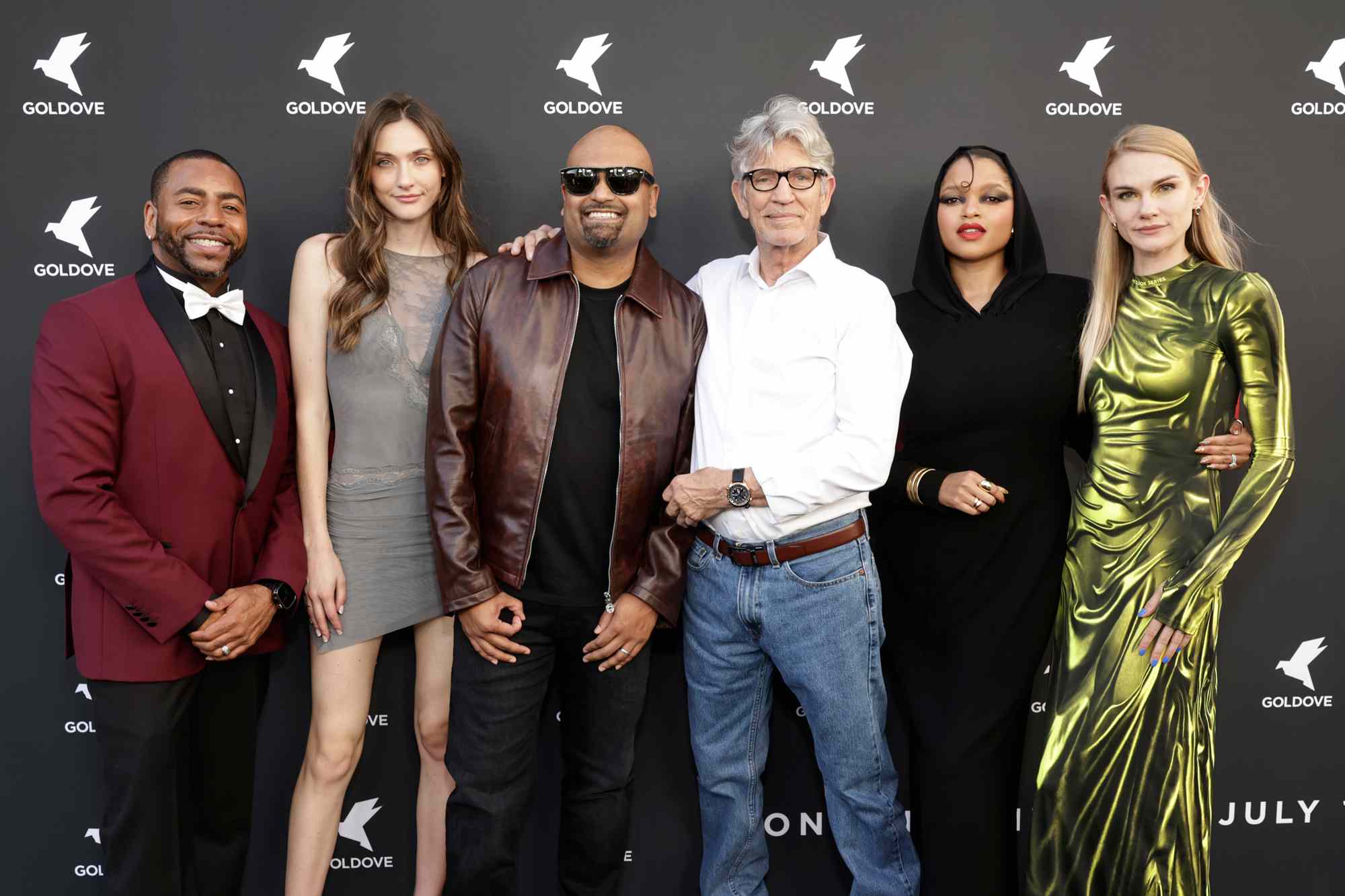 Ken Lawson, Emily Hall, Gino McKoy, Eric Roberts, Sidney Nicole Rogers, and Eleanor Williams attend the Lumina Los Angeles Premiere on June 28, 2024