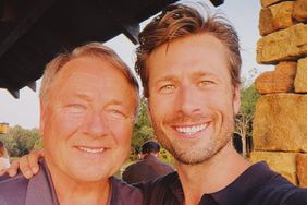 Glen Powell, dad, father