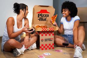 Pizza Hut Moving Box Table