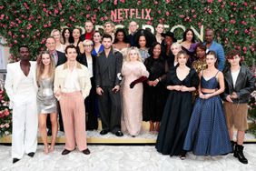 Victor Alli, Hannah Dodd, Tom Verica, Jessica Madsen, Harriet Cains, Emma Naomi, Ruth Gemmell, Luke Thompson, Betsy Beers, Sam Phillips, Luke Newton, Joanna Bobin, Simone Ashley, Dominic Coleman, Nicola Coughlan, Golda Rosheuvel, Shonda Rhimes, Hannah New, Adjoa Andoh, Jess Brownell, Claudia Jessie, Kathryn Drysdale, Nne Ebong, Daniel Francis and Florence Hunt attend the special screening of "Bridgerton" Season 3 - Part Two at Odeon Luxe Leicester Square on June 12, 2024 in London, England.