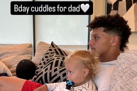 Patrick Mahomes with son Bronze instagram birthday 09 17 24