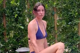 Courteney Cox bathing suit