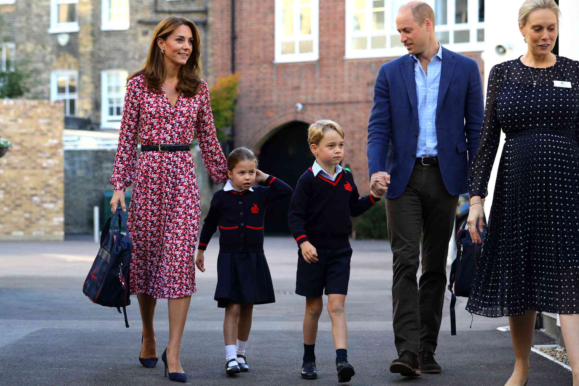 Princess Charlotte's First Day Of School