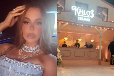 Khloe Kardashian Celebrates Her 40th with a Denim and Diamonds Party Complete with Saloon, TK and TK