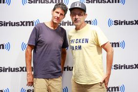 Mike D (L) and Ad-Rock of Beastie Boys visit SiriusXM Studios