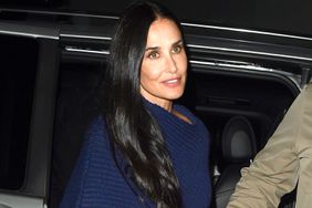 Demi Moore attends the London screening of her new horror film 'The Substance'