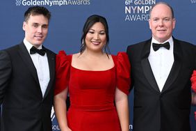 Louis Ducruet, Marie Chevallier, Prince Albert II of Monaco and Camille Gottlieb